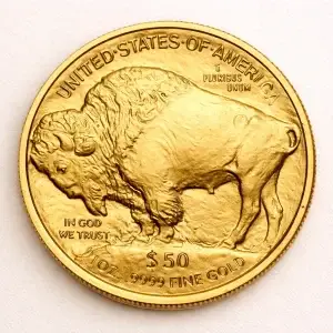 1oz American Buffalo gold coin displayed for a premium UK bullion product page