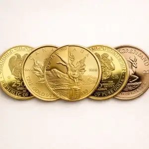 Best value half ounce gold coin shown as a premium UK bullion product image